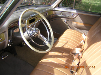 1951 cadillac inside after restoration