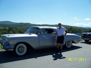 Richard and his 1957 Cadillac Biarritz