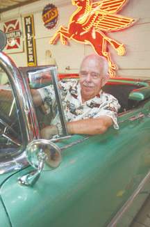garth-richards-cadillac Cadillac collector Garth Richards in his 1956 Cadillac