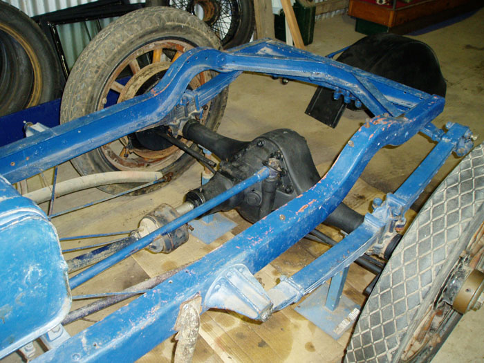 1911 Cadillac frame