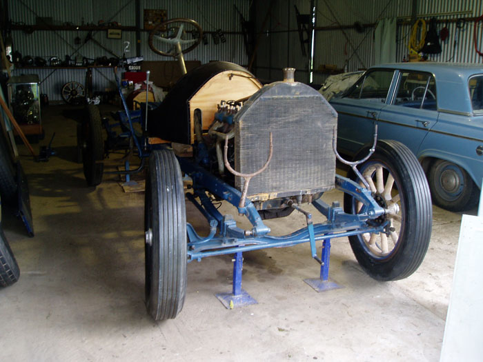 Before Restoration of a 1911 Cadillac 