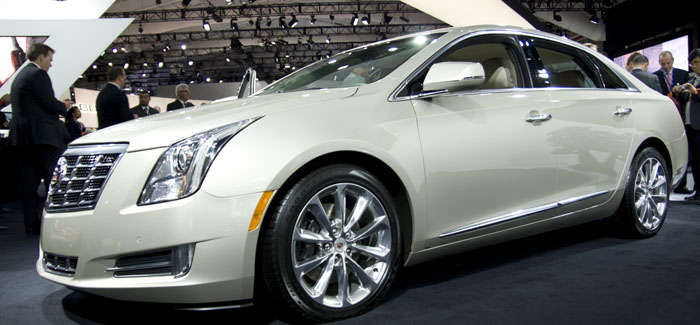 Cadillac XTS at New York Auto Show