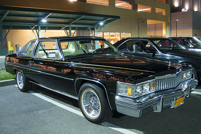 1978 Cadillac black and gold