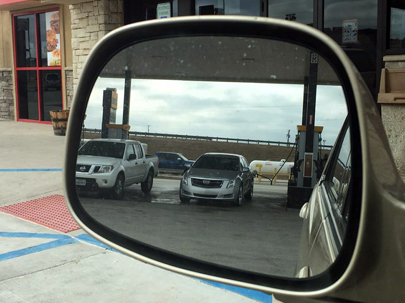 Cadillac CT6 rear view mirror