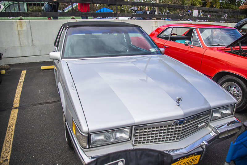 1989 silver Cadillac