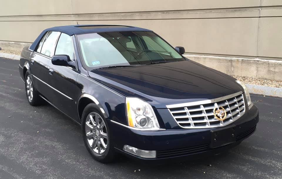 2008 cadillac dts front passenger side
